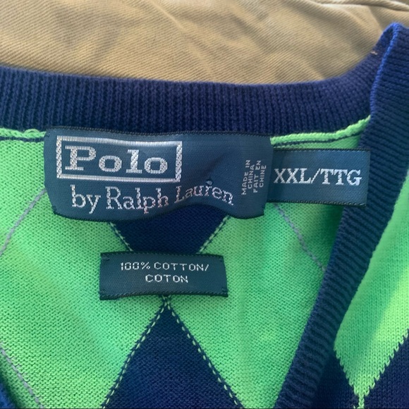 Polo by Ralph Lauren sweater vest, xxl - Picture 3 of 5